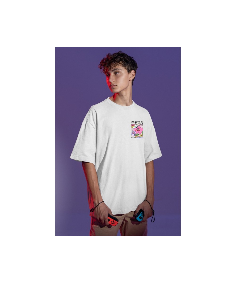 Camiseta NI FLOWER OVERSIZE