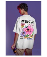 Camiseta NI FLOWER OVERSIZE